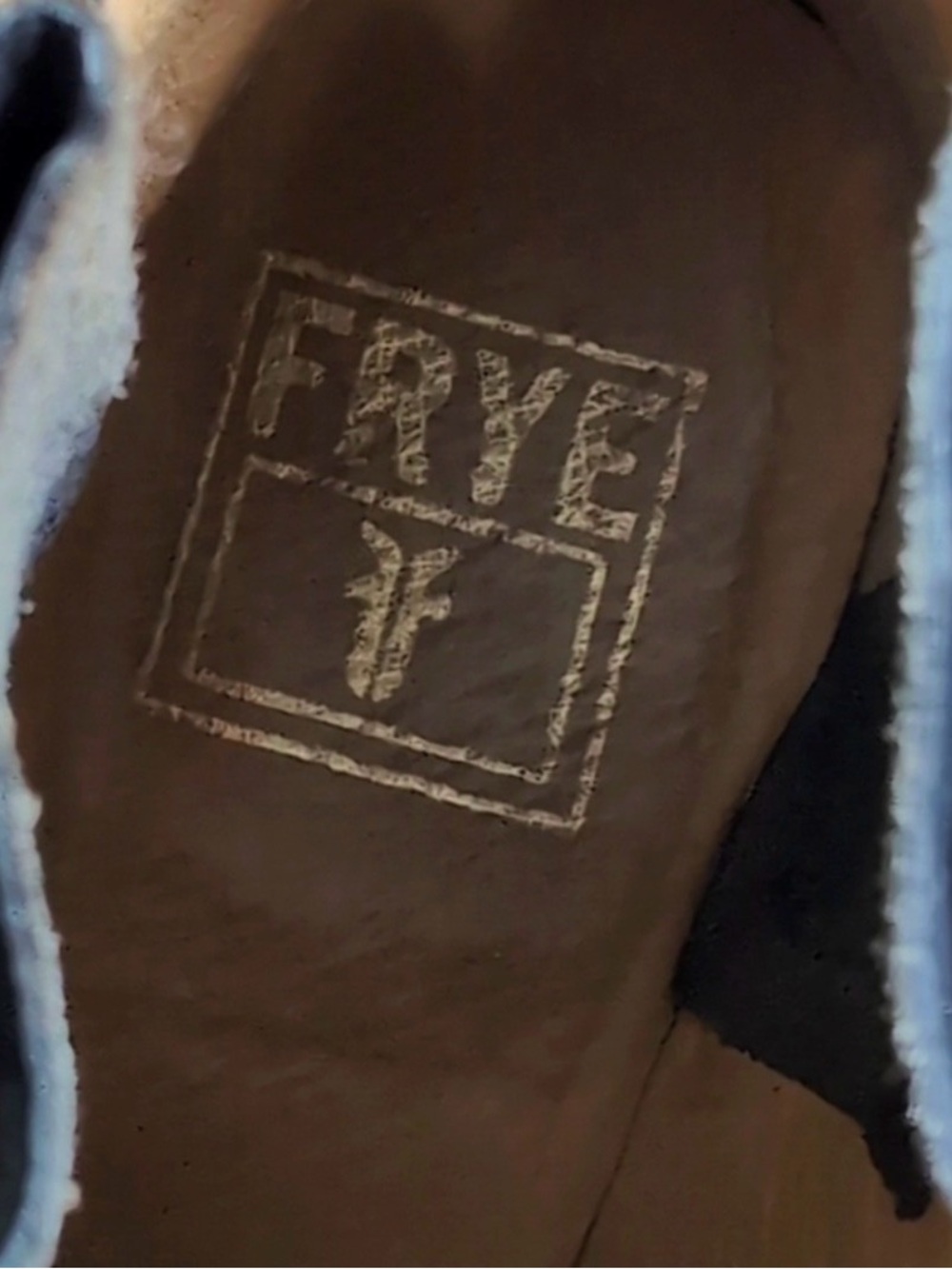 Frye Black Leather Sacha Moto Shortie Women's Ankle Boots 8 - Picture 8 of 9